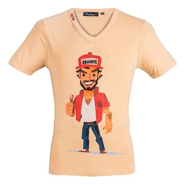 Guy Truck - Ivory Cream T-shirt - Caliente T-shirt &amp; Polos Collection 3