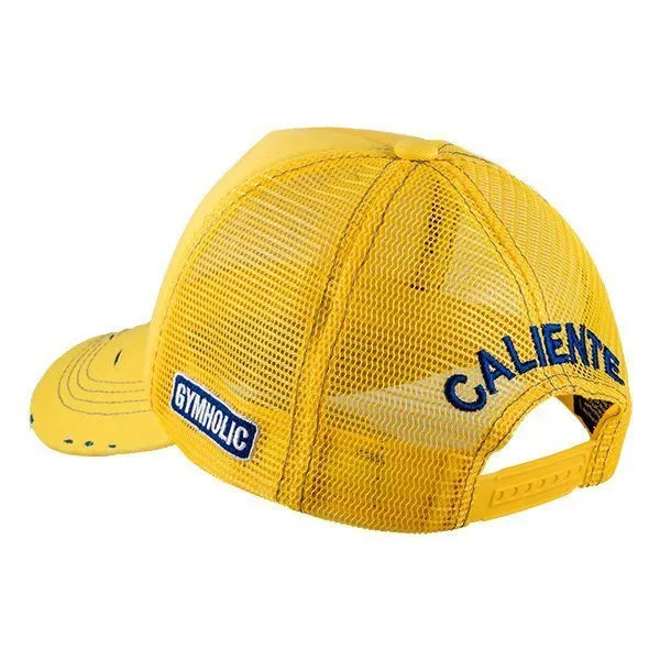 Gymholic Yellow Cap  – Caliente Special Collection