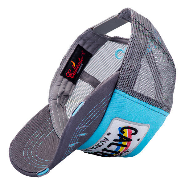 Hawaii Gry/Bblue/Gry Grey Cap - Caliente Countries & Cities Collection 3