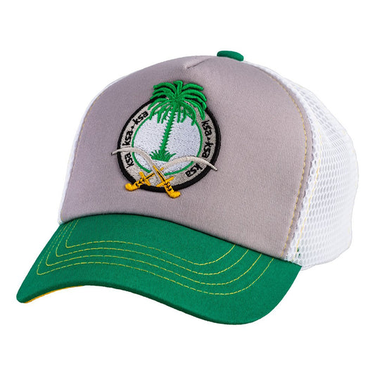 KSA Grn/Gry/Wt Grey Cap – Caliente Countries & Cities Collection