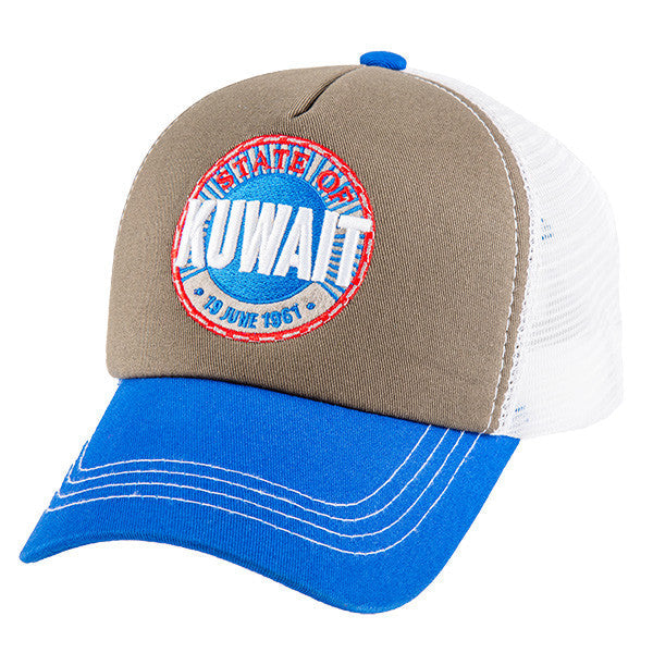 Kuwait Blu/Gry/Wt Blue Cap – Caliente Countries & Cities Collection