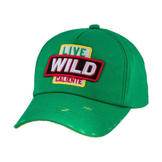 Live Wild Green COT. Green Cap - Caliente Special Collection 