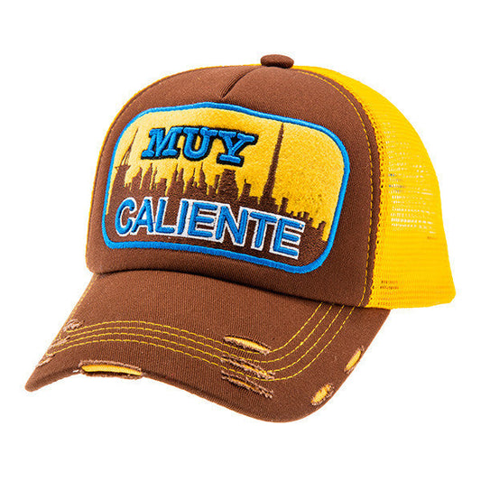 MUY Caliente Brown/Brown/Yellow Cap - Caliente Classic Collection