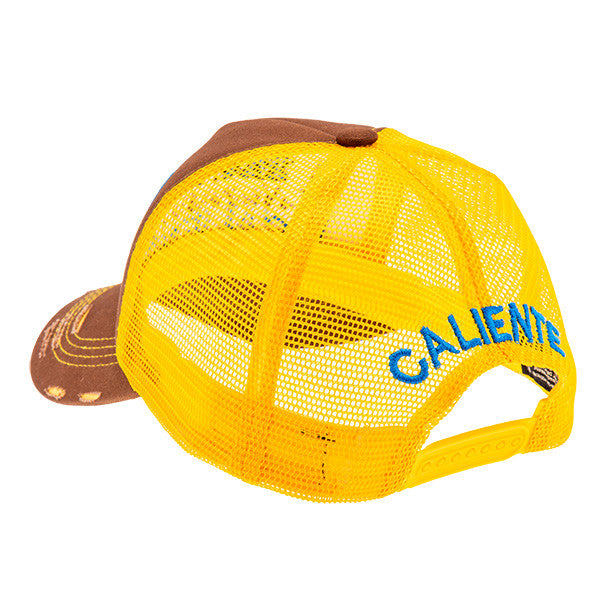 MUY Caliente Brown/Brown/Yellow Cap - Caliente Classic Collection 3