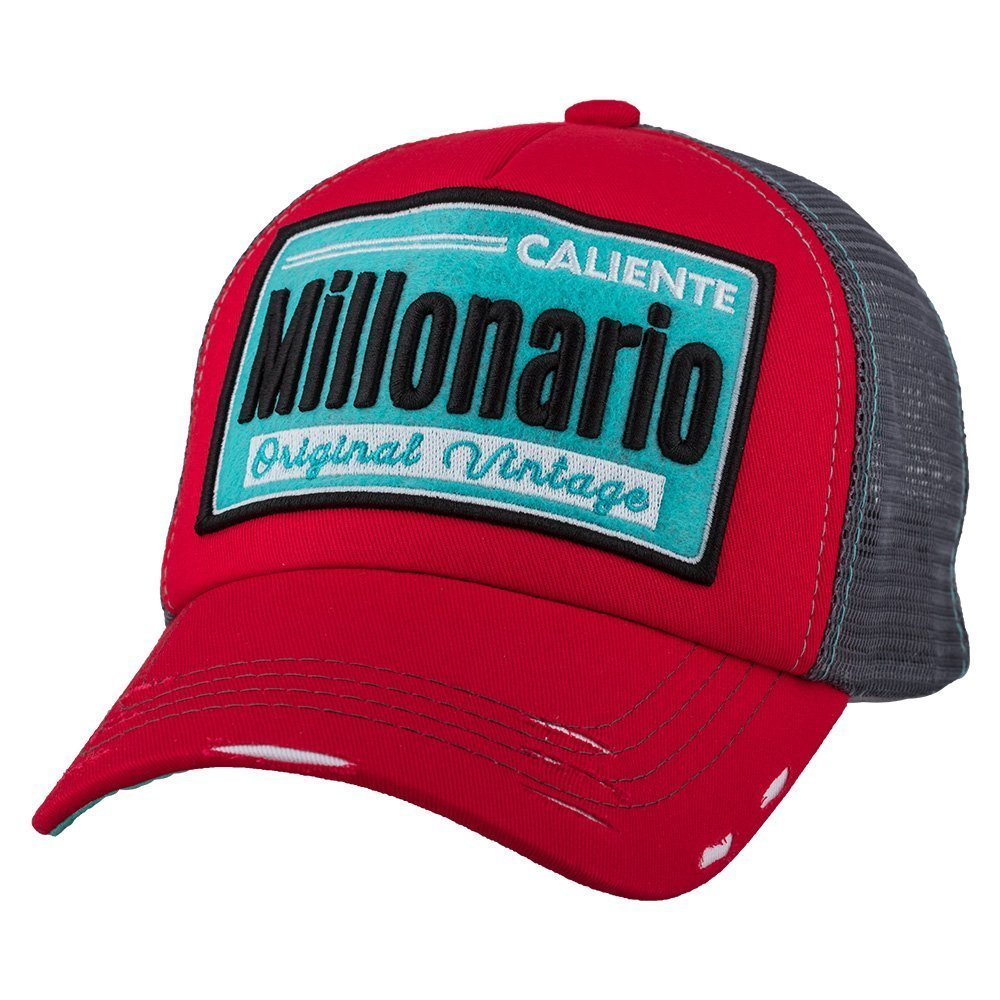 Millonario Red/Red/Gry Red Cap – Caliente Special Collection