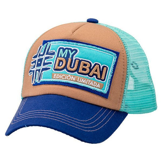 #MyDubai Blu/Beg/Trq Blue Cap – Caliente Emiratos Edition Collection