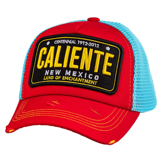 New Mexico Red/Red/Blue Cap – Caliente Special Collection