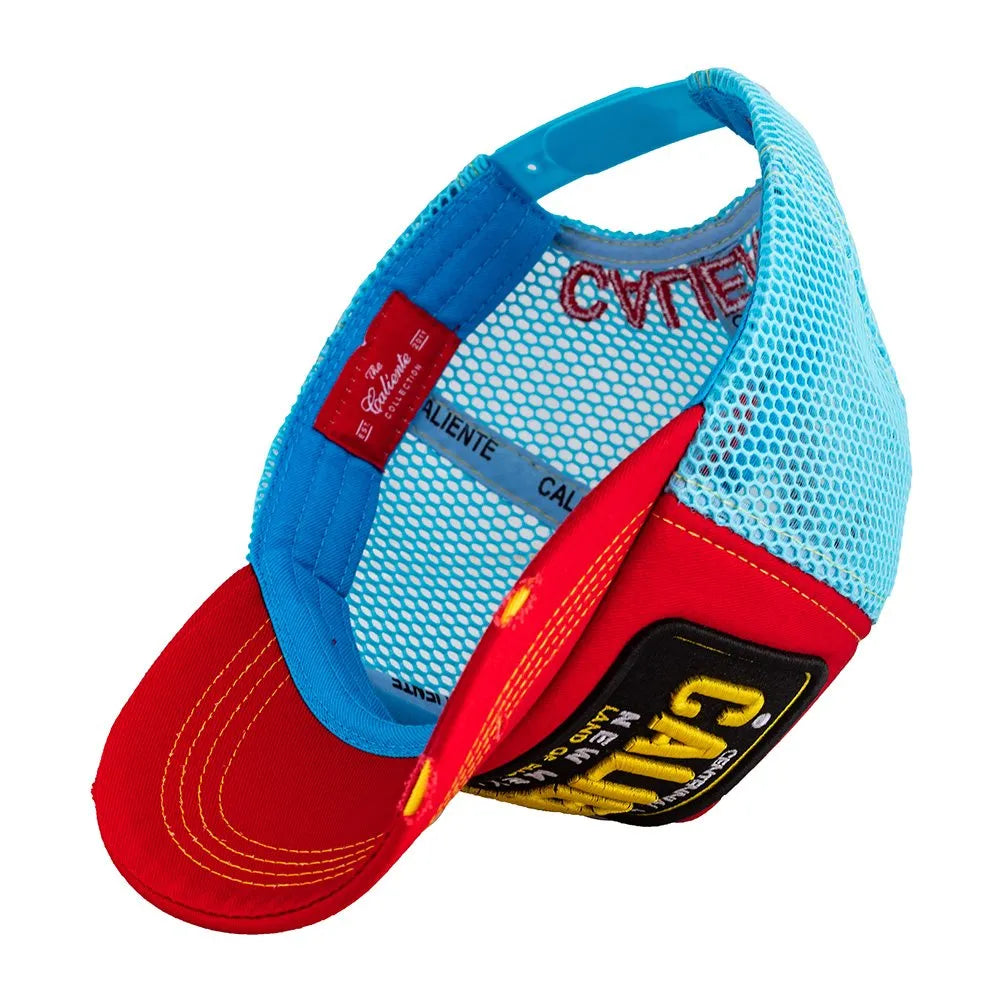 New Mexico Red/Red/Blue Cap – Caliente Special Collection 2