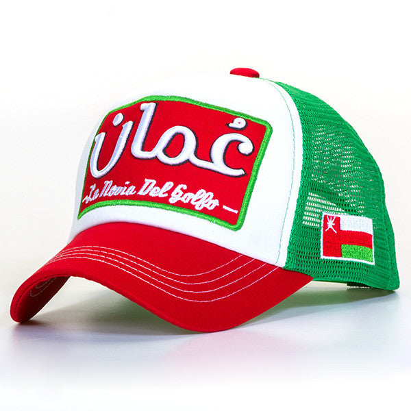 Oman Red/White/Green Cap - Caliente Countries & Cities Collection