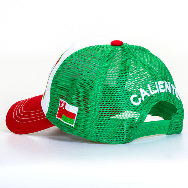 Oman Red/White/Green Cap - Caliente Countries & Cities Collection 1