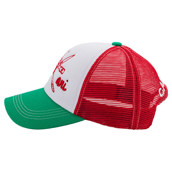 Omani Grn/Wt/Red Cap – Caliente Countries & Cities Collection 1