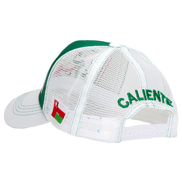 Omani White/Green/White Cap - Caliente Countries &amp; Cities Collection 3