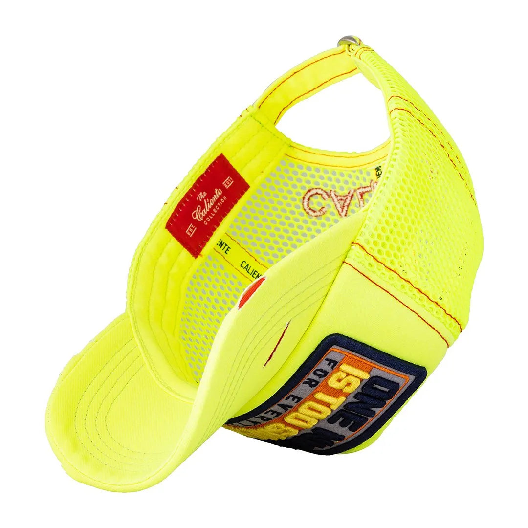 One Night Neon Yellow Cap - Caliente Special Collection 2