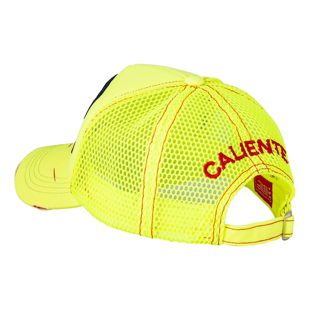 One Night Neon Yellow Cap - Caliente Special Collection 3