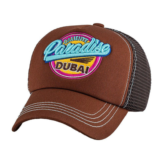 Paradise Dubai Brown Cap – Caliente Countries & Cities Collection