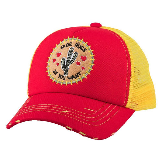 Patch Hugs Red/Red/Yellow Cap – Caliente Special Collection