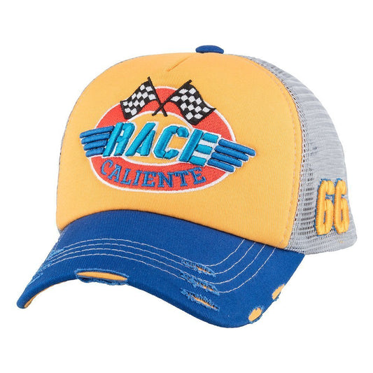 Race Blu/Yel/Gry Yellow Cap – Caliente Special Collection 1