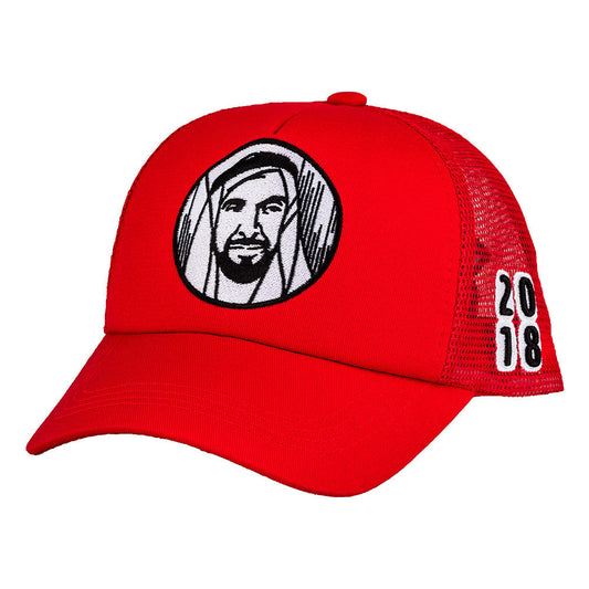 Sheikh Zayed Cap Red Cap - Caliente Limited Edition Collection