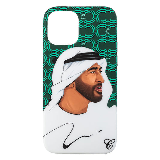 Shk Mohamed bin Zayed Green Mobile Cover - Caliente Mobile Cover Collection