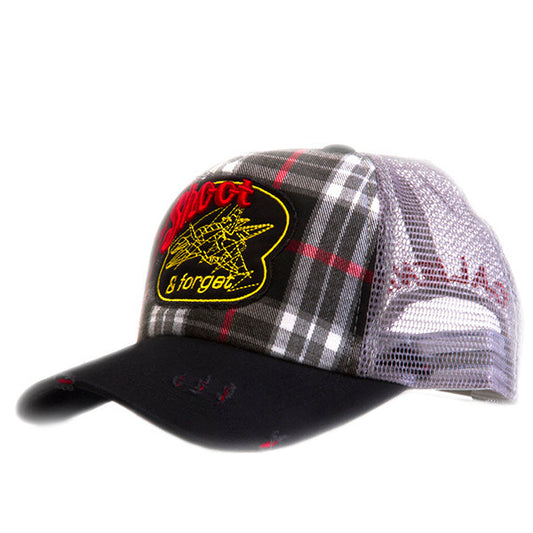Shoot & Forget Black/Grey/Red Cap - Caliente Special Collection