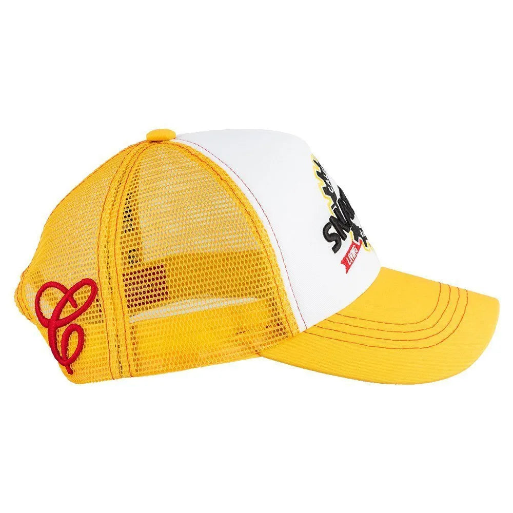 Snatched Yel/Wt/Yel Yellow Cap  – Caliente Special Collection 3