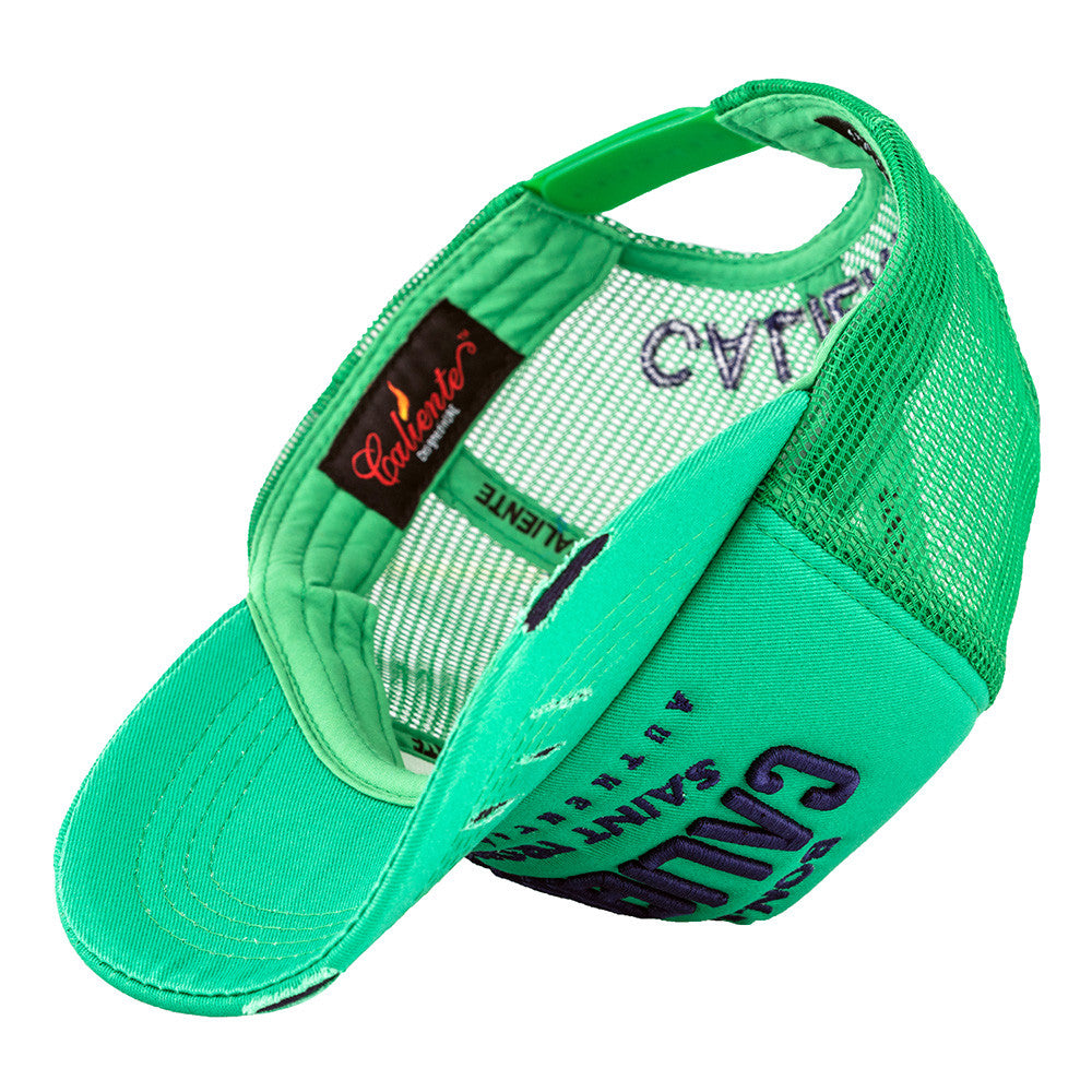 St.Tropez Full Green Cap - Caliente Countries & Cities Collection 3
