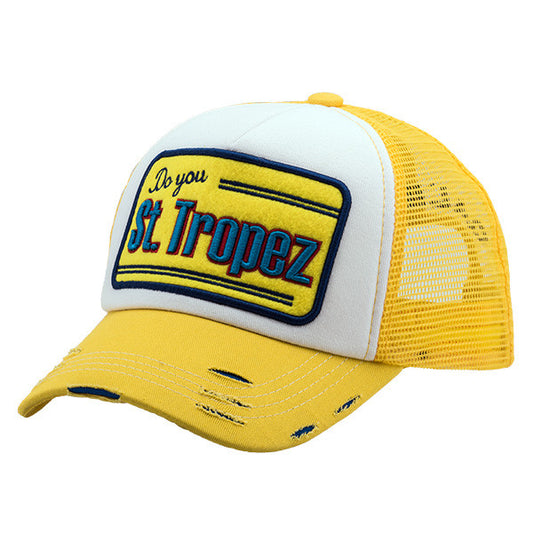 St.Tropez Yellow/White/Yellow Cap - Caliente Countries & Cities Collection