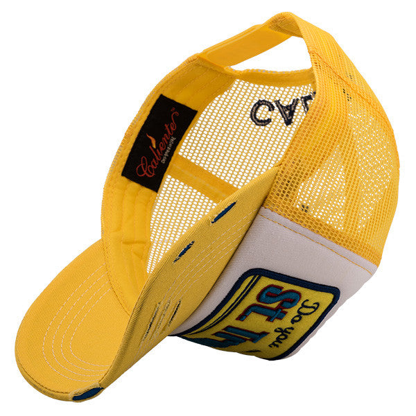 St.Tropez Yellow/White/Yellow Cap - Caliente Countries & Cities Collection 2