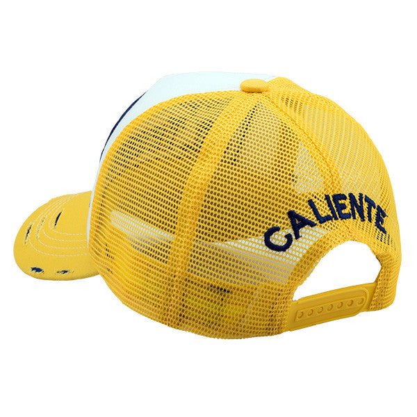 St.Tropez Yellow/White/Yellow Cap - Caliente Countries & Cities Collection 3