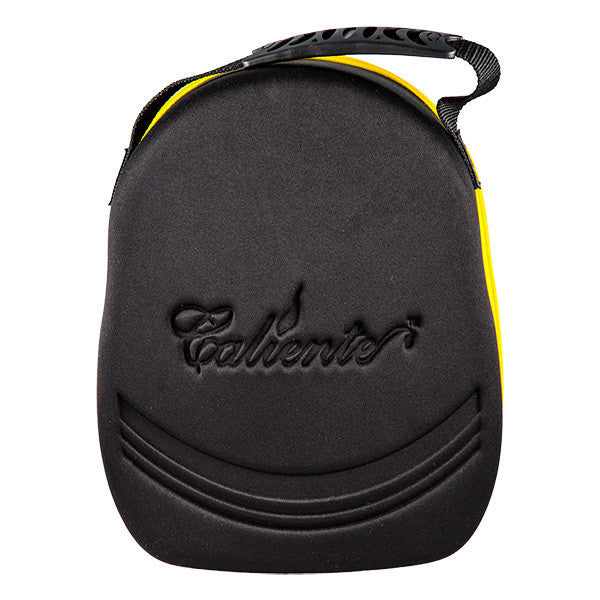 Traveler's Bag Black with Yellow Zipper - Caliente Accessories Collection 2