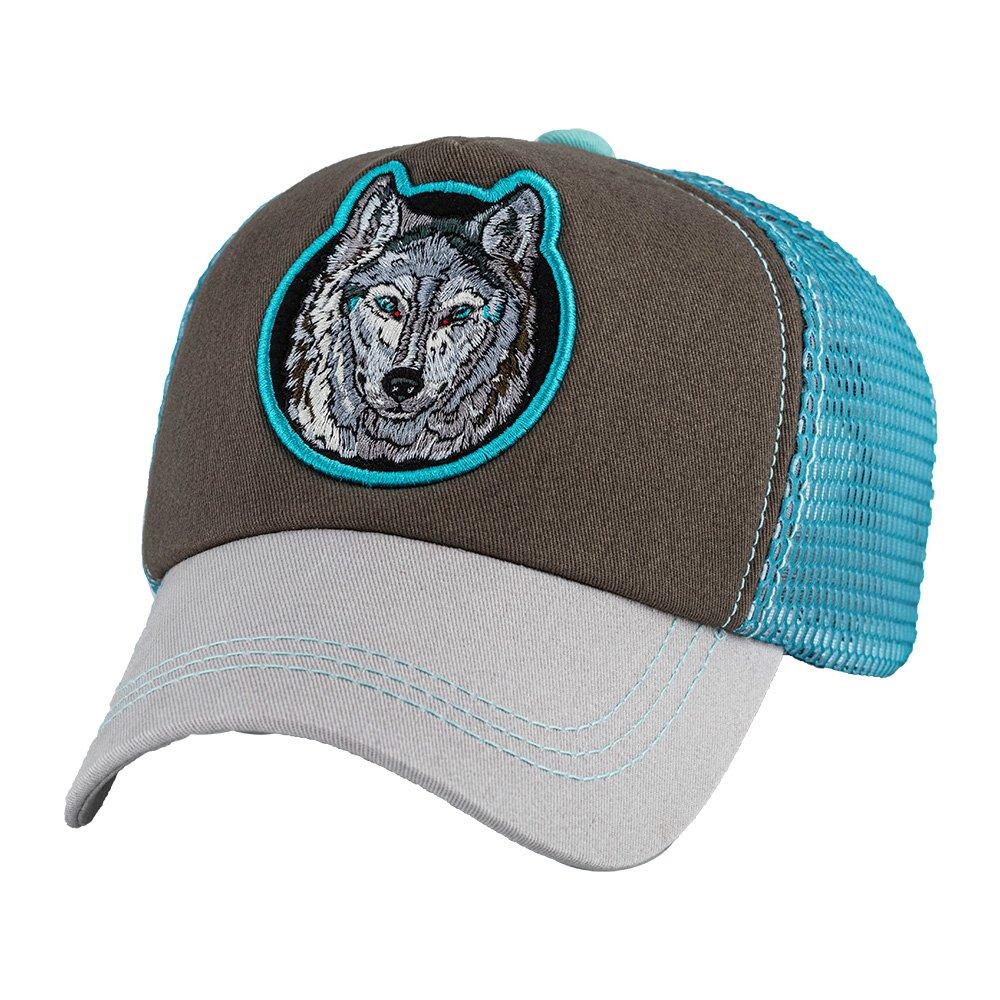 Wolf White/Grey/Blue Cap – Caliente Special Collection