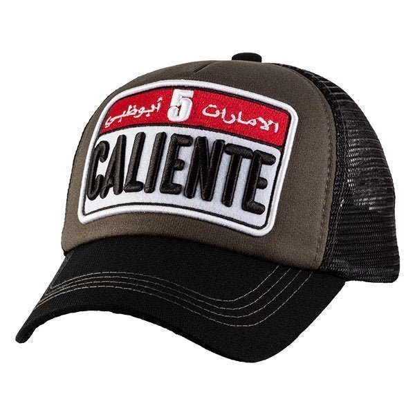 Abu Dhabi Bk/Gry/Bk Black Cap – Caliente Countries & Cities Collection - Caliente