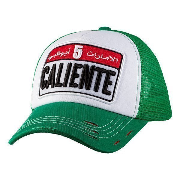 Abu Dhabi Grn/Wt/Grn Green Cap - Caliente Countries & Cities Collection - Caliente