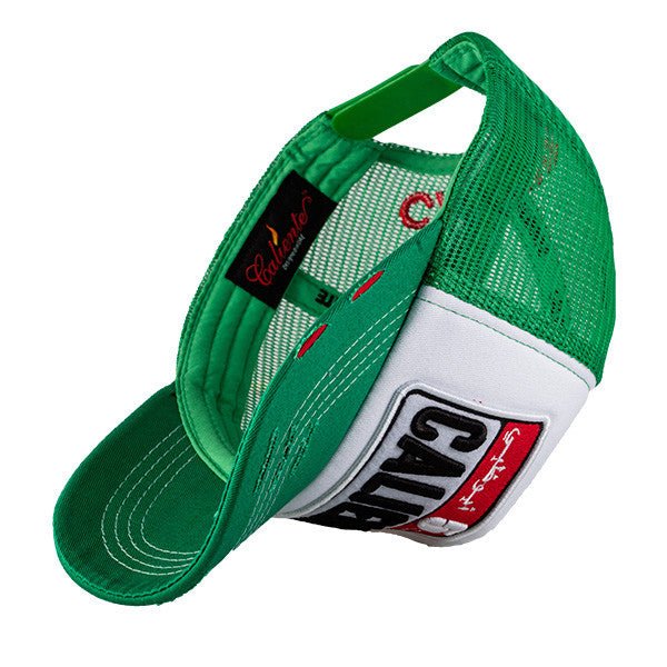 Abu Dhabi Grn/Wt/Grn Green Cap - Caliente Countries & Cities Collection - Caliente