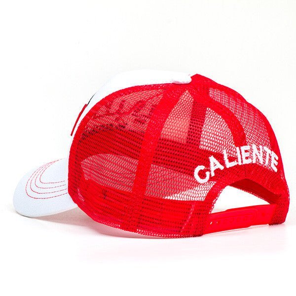 Abu Dhabi White/White/Red Cap - Caliente Countries & Cities Collection - Caliente