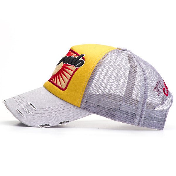 Adinerado Gray/Yellow/Grey Cap - Caliente Basic Collection - Caliente