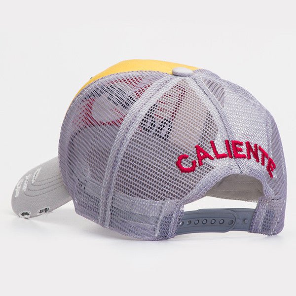 Adinerado Gray/Yellow/Grey Cap - Caliente Basic Collection - Caliente