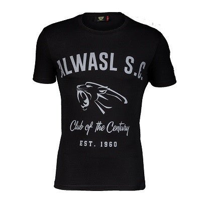 Al Wasl Club Black T-shirt - Caliente T-shirts & Polos Collection - Caliente