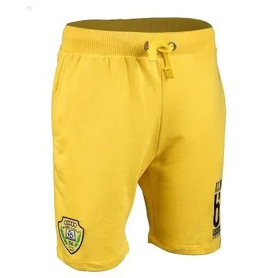 Al Wasl Club Shorts Yellow Shorts – Caliente Shorts & Sweatpants Collection - Caliente