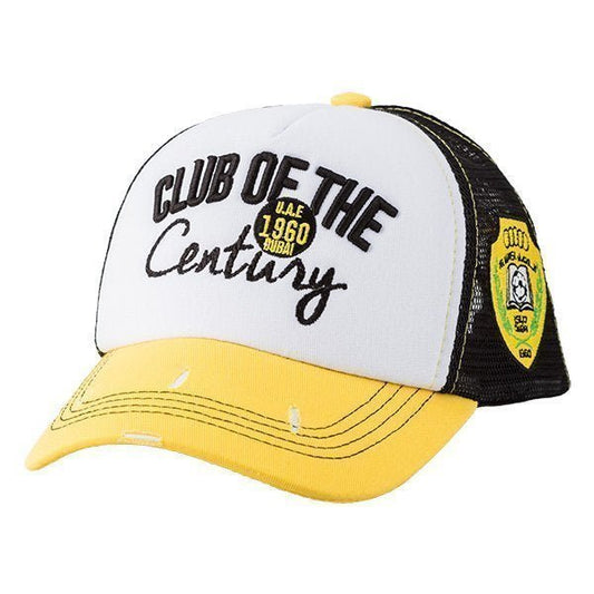 Al Wasl Club Yel/Wt/Bk White Cap - Caliente Special Releases Collection - Caliente