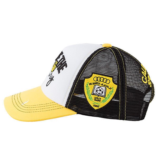 Al Wasl Club Yel/Wt/Bk White Cap - Caliente Special Releases Collection - Caliente