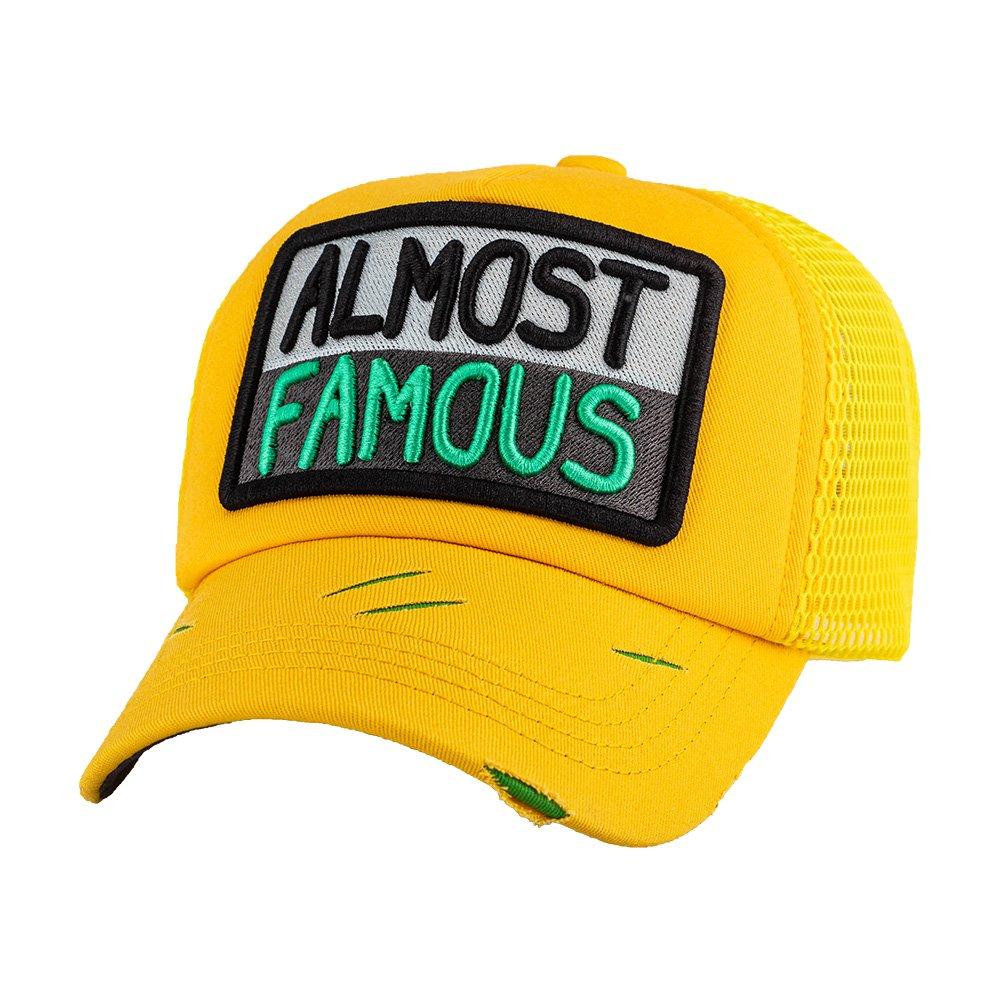 Almost Famous Yellow Cap – Caliente Special Collection - Caliente