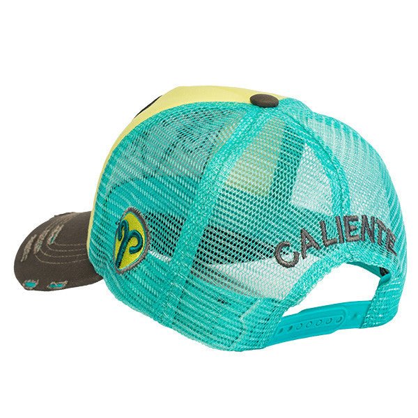 Aries Grey/Yellow Green/Trq Yellow Green Cap - Caliente Edition Collection - Caliente