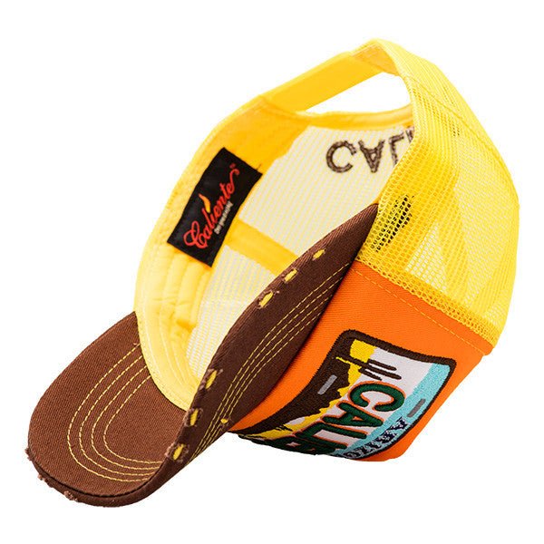 Arizona Brn/Org/Yel Orange Cap - Caliente Countries & Cities Collection - Caliente