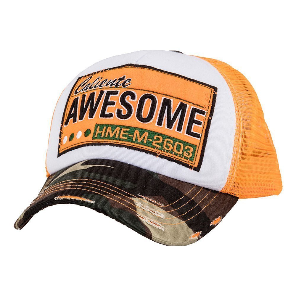 Awesome Army/White/Orange Cap - Caliente Edition Collection - Caliente