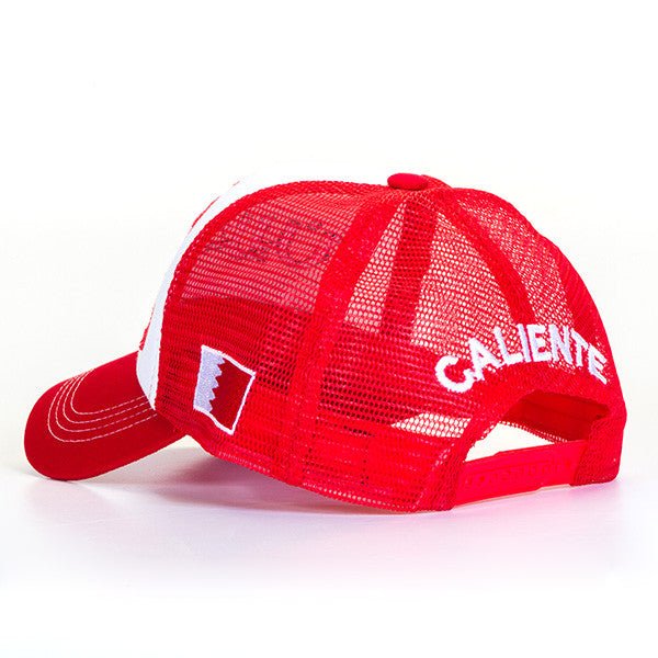 Bahrain Red/White/Red Cap - Caliente Countries & Cities Collection - Caliente