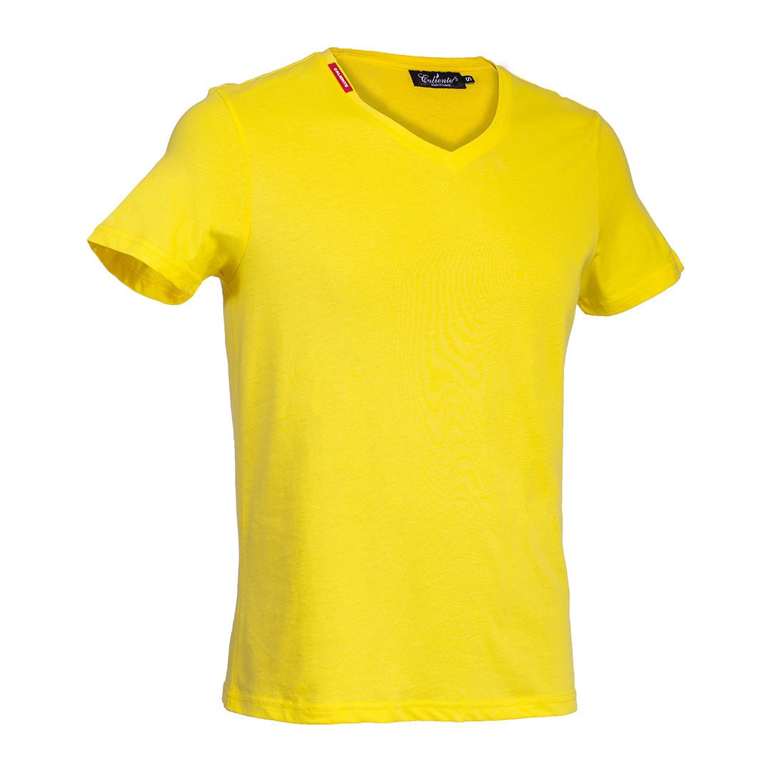 Basic Yellow T-shirt - Caliente T-shirts & Polos Collection - Caliente