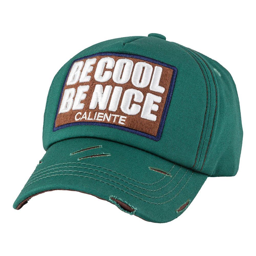 Be Cool Be Nice Green COT Green Cap – Caliente Special Collection - Caliente